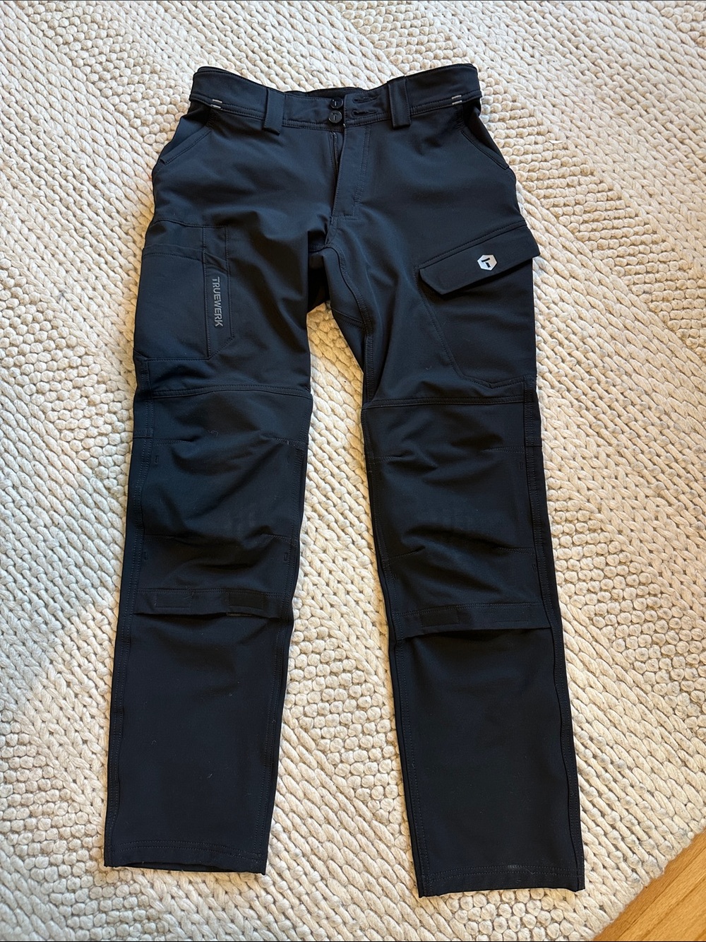 Black Men's Cargo Pants - Truewerk Utility Style
